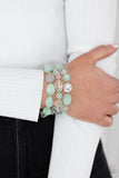 Oceanside Bliss- green bracelet