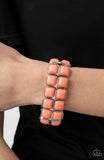 Double the DIVA-ttitude- orange bracelet