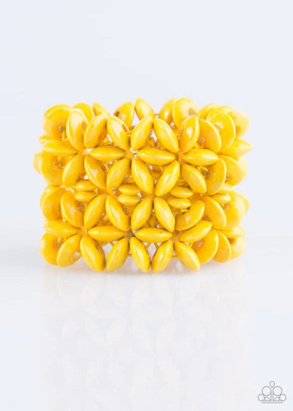 Hawaiian Haven- yellow bracelet