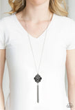 Malibu Mandala- black necklace