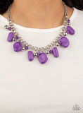 Grand Canyon Grotto- purple necklace