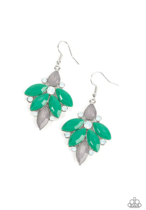 Fantasy Flair- green earrings