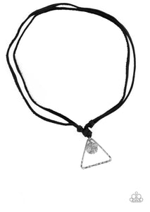 Terra Traverse- black urban necklace