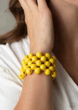 Tiki Tropicana- yellow bracelet