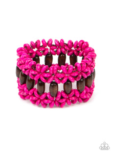 Bali Beach Retreat- pink bracelet