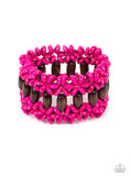 Bali Beach Retreat- pink bracelet