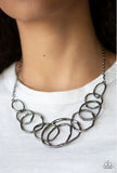 All Around Radiance- black necklace