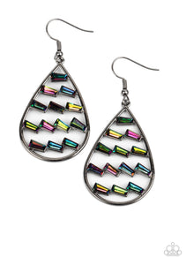 Paparazzi Glitzy Grit multi earrings