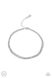 If You Dare - Silver choker necklace