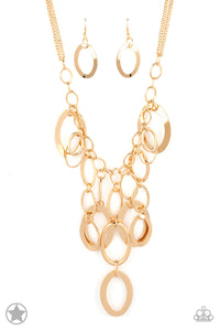 A Golden Spell-gold blockbuster necklace