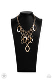 A Golden Spell-gold blockbuster necklace