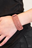 Take The Scenic Route - Brown urban wrap bracelet