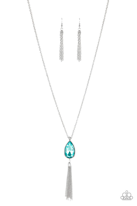 Elite Shine - Blue necklace