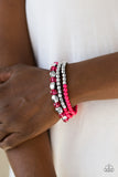 Beaded Bravado - Pink