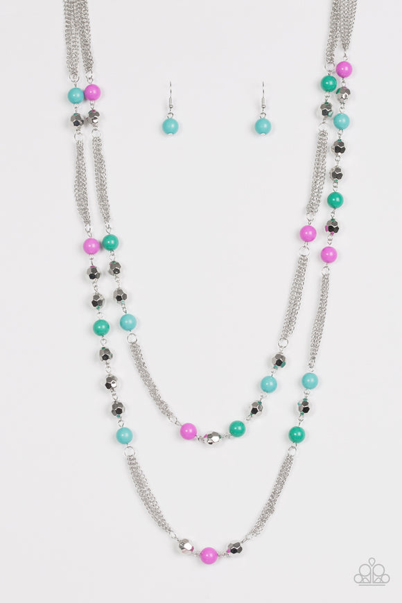 Beautifully Bodacious - Multi necklace