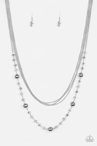 High Standards - Silver layered necklace