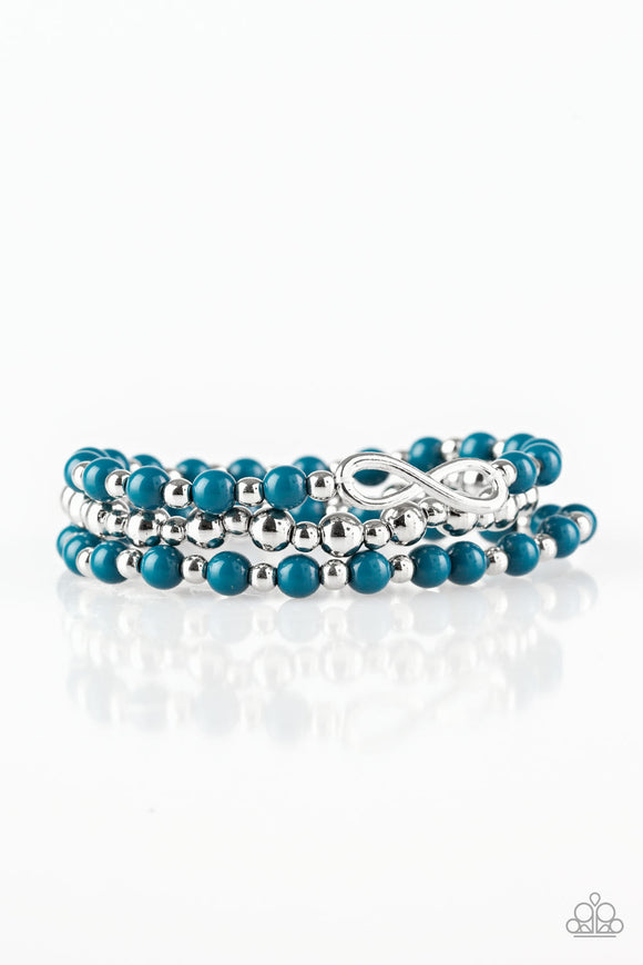 Immeasurably Infinite - Blue bracelet