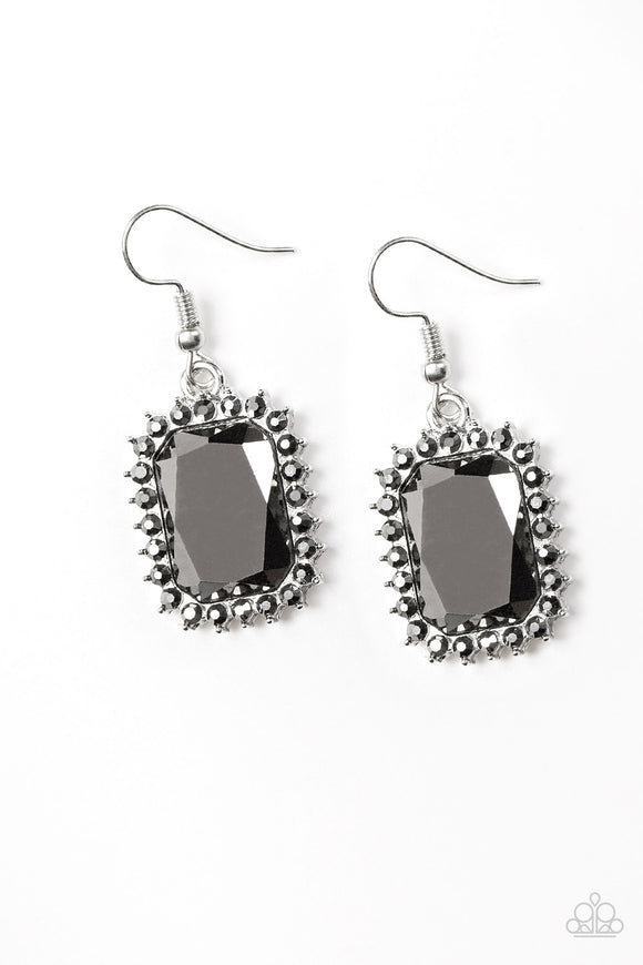 Downtown Dapper - Silver earrings