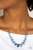 Crystal Carriages - Blue necklace