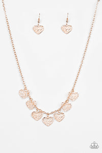 Less Is AMOUR - Rose Gold necklace