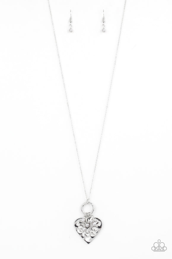 Romeo Romance - Silver heart necklace