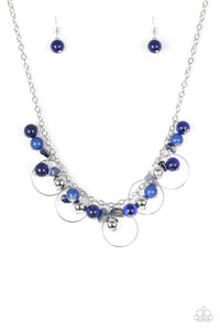 Mountain Mosaic - Blue necklace