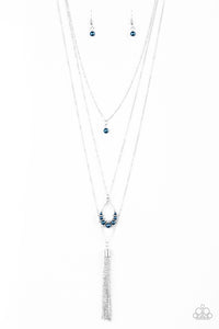 Be Fancy - Blue pearl necklace