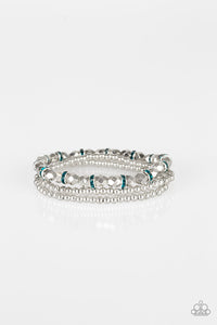 Let There BEAM Light - Blue bracelet