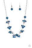 Weekday Wedding - Blue pearl necklace