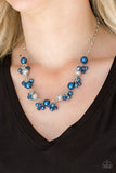 Weekday Wedding - Blue pearl necklace