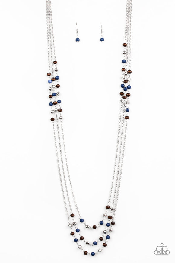 Seasonal Sensation - Blue necklace