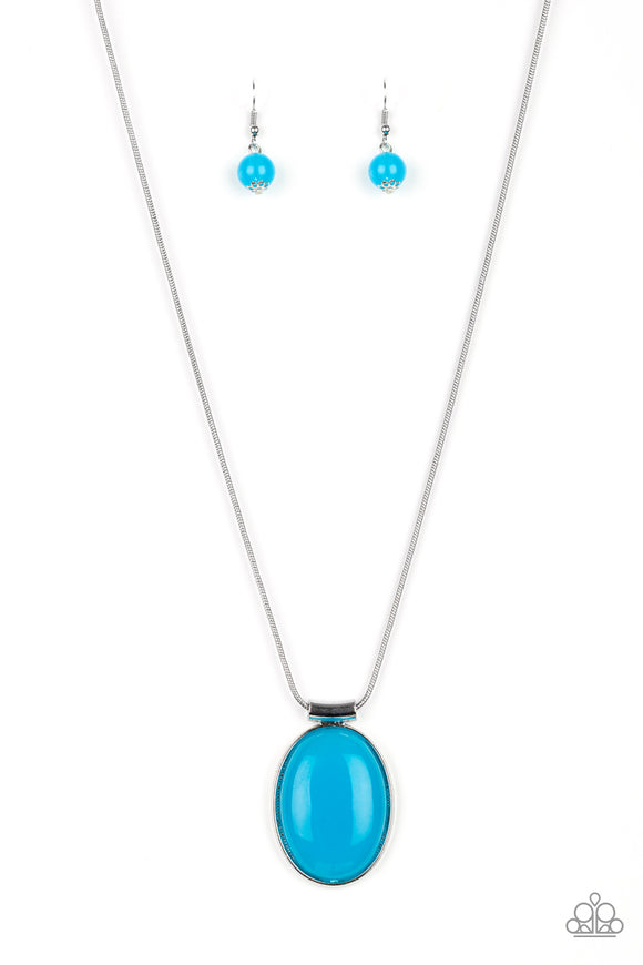 Rising Stardom - Blue moonstone necklace