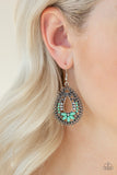 Atta-GALA - Green earrings