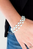 Stage Name - Blue pearl clasp bracelet