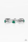 City Slicker Sleek - Green bangle bracelet