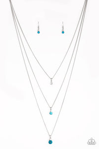 Crystal Chic - Blue necklace