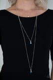 Crystal Chic - Blue necklace