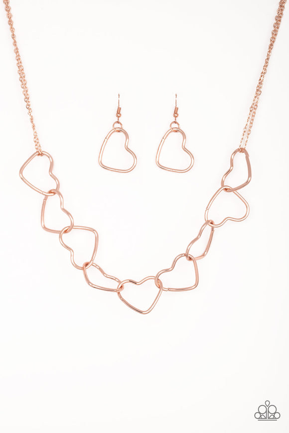 Unbreak My Heart - Rose Gold necklace