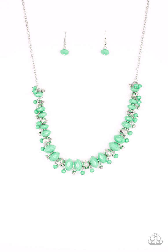 BRAGs To Riches - Green necklace