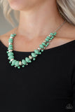 BRAGs To Riches - Green necklace