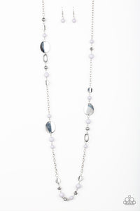 Serenely Springtime - Silver necklace