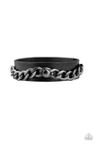 Be The CHAINge - Black urban bracelet