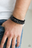 Be The CHAINge - Black urban bracelet