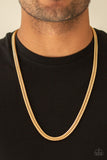 Knockout King - Gold urban necklace