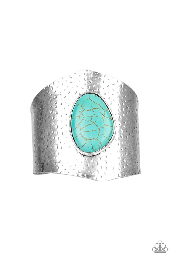 Casual Canyoneer - Blue cuff bracelet