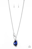 Optical Opulence - Blue necklace