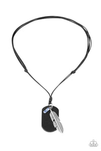 Flying Solo - Black urban necklace