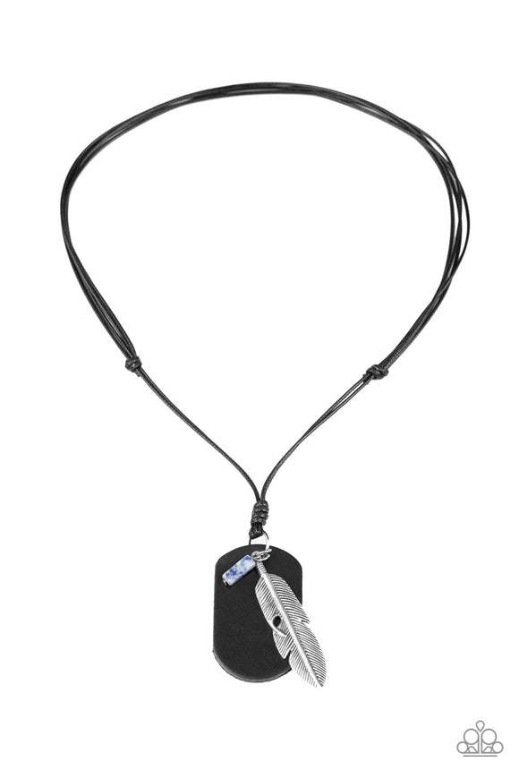 Flying Solo - Black urban necklace