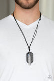 Flying Solo - Black urban necklace