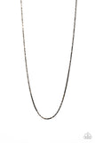 Game Day - Gold and black urban necklace